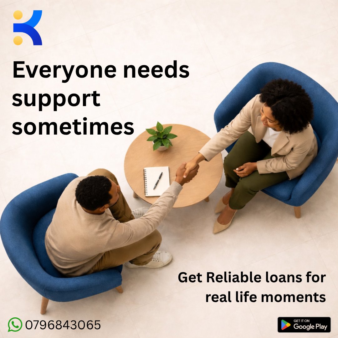 kashbeankenya's tweet photo. Strength isn't never needing help. It's knowing where to find it. Reliable support today can keep your plans, goals, and peace of mind moving forward.
๐
https://t.co/7rEML8HzlWโฆ
#Kashbean #BusinessLoans #quickcashKE #trendingposts #SMEKenya #kenyarising https://t.co/Y0RXyfd9ta