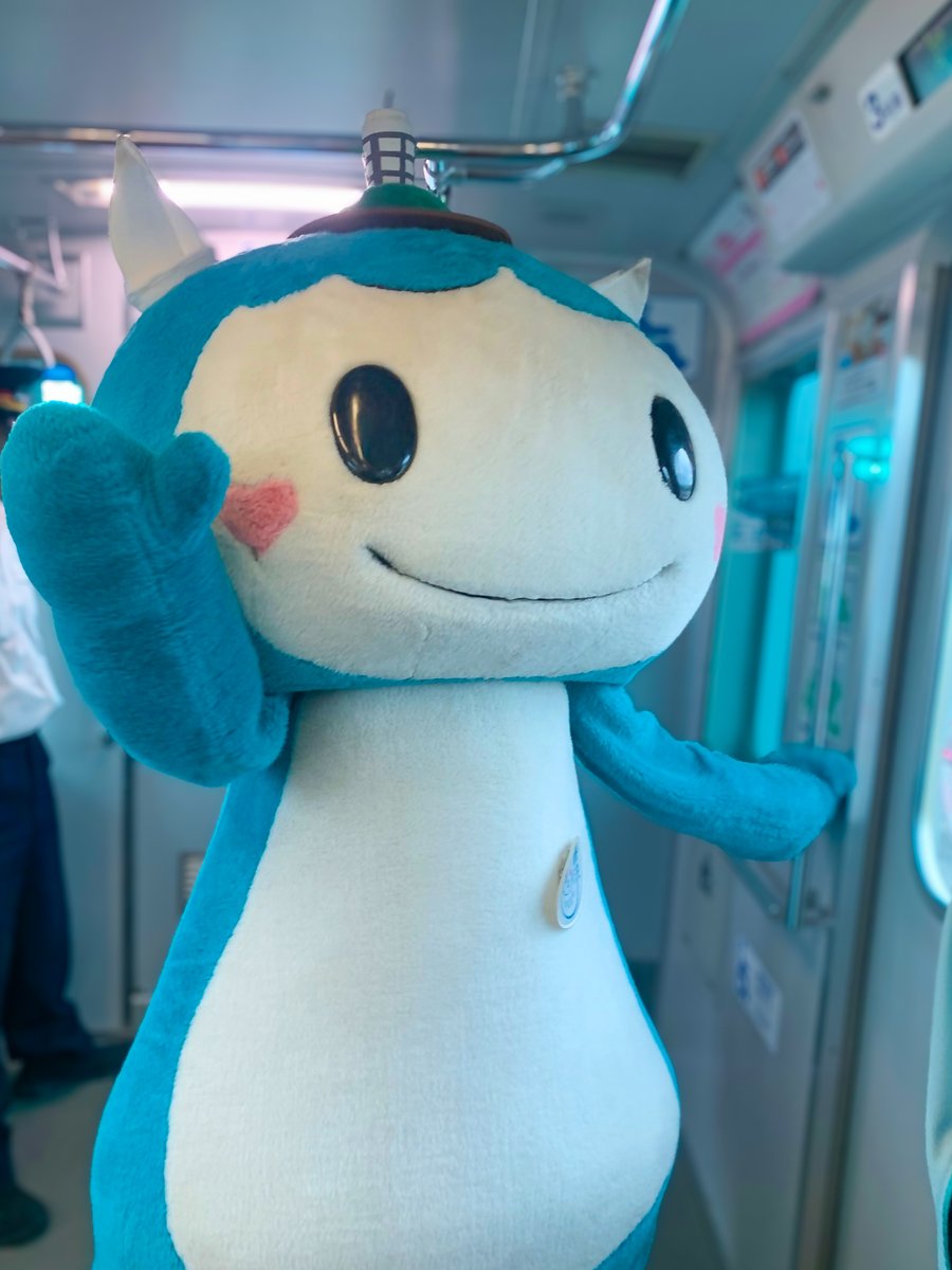 Promo_Fujisawa's tweet photo. ７月１９日（日）は湘南モノレールの「しょもたん」のお誕生日だったよ～～😍✨
しょもたん、おめでとキュン🥳🎉
また湘南モノレールにも乗りたいなぁ🚟🌈 https://t.co/SGTyBMyufL
