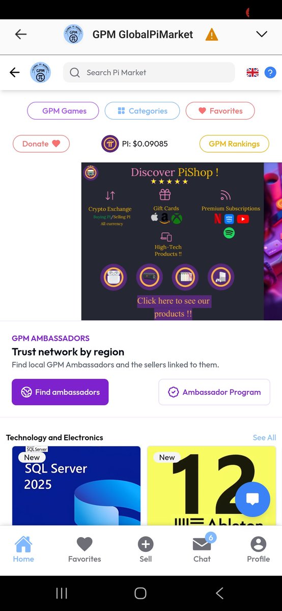 MancsMarkG's tweet photo. A sellers journey in Pi Network - 

1) Open your pi browser, find a marketplace app, in this case its GPM (global pi market) as I am a UK user this is the best marketplace for me.

2) close ads, or watch an ad if you are intending to list multiple items/ services. Click on "sell at the bottom" . From here, type a description of the product you are wanting to sell, choose the category of your product, and post a picture/ pictures of it.

3) Type in a description, add some pictures of your product/s, declare if it is new or used, set a price.

4) Your product is listed, and added to your profile of items. It really is this simple. Comsider a web3 ebay or vinted. Await either a direct buy for asking price, or check your inbox for a negotiation on your price (which is needed in crypto as prices fluctuate often) 

It is this easy. Let yourself be in peace of mind that GPM has an in built escrow service, so nothing is completed until both parties are satisfied. Seller job, done ✔️ 

@globalpimarket