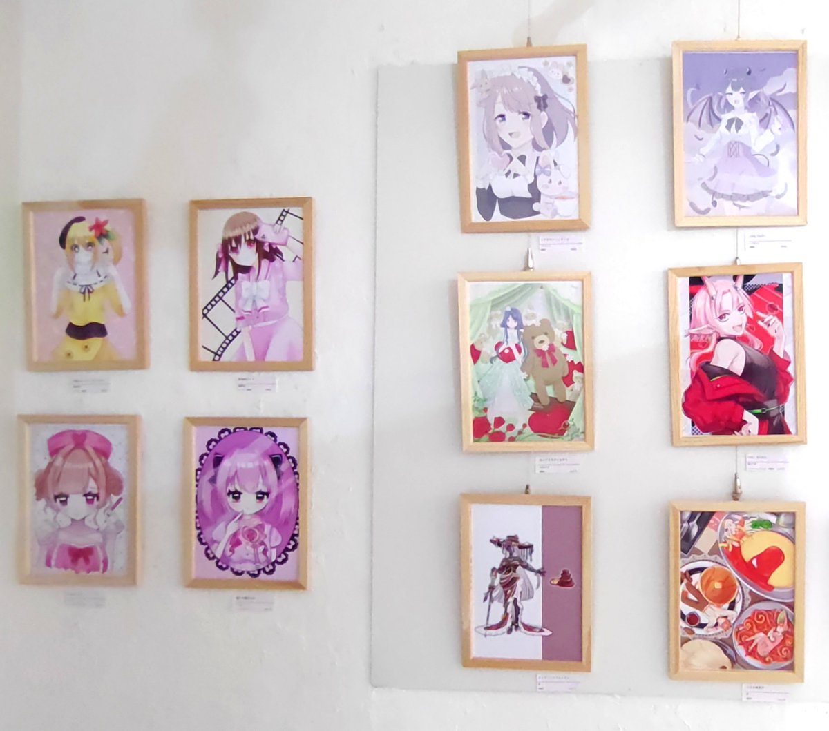 IYN02914016's tweet photo. 明日より8月2日までART STORE  IYNにて「きゃわいい共和国2026」展を開催致します。

素敵な作家様たちが制作された魅力的で可愛さ溢れる作品を是非ご覧ください！

皆様のお越しを心よりお待ちしております！
※月〜水お休み

展示風景vol.6

#IYN #イラスト #オリジナル  #art #illustrationㅤ https://t.co/ouJhysHISU