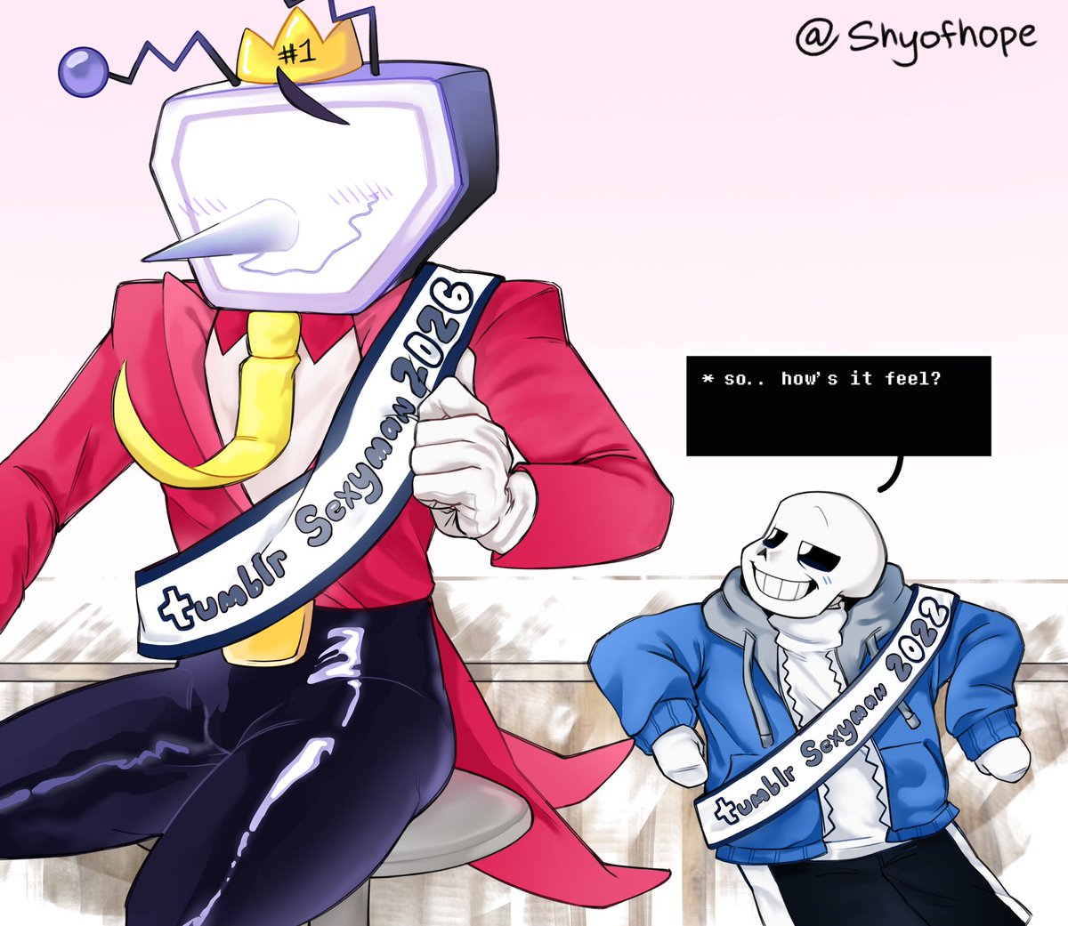 S0UR_C4T's tweet photo. Tenna, you have made us proud. 
TENNA SWEEEEPPPP! 
#Tenna #Deltarune #Tennasweep https://t.co/jq5rGyHt64