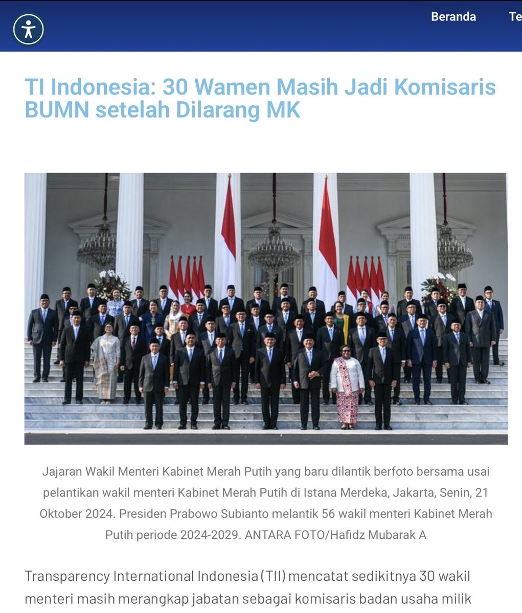 penduduk_lokal_'s tweet photo. Kepala BGN terbaru adalah bagian dari pengkhianat Konstitusi bersama 30 Wamen lainnya.

Disaat Guru Honorer dipidana  & diperlakukan layaknya kriminal karena rangkap jabatan.

Para Wamen?

Mendapatkan jabatan baru dari sebuah proyek korup MBG. Padahal Putusan MK Nomor 128/PUU-XXIII/2025 telah menyatakan dengan jelas soal larangan rangkap jabatan Menteri & Wakil Menteri.

Kita bekerja sampai mati di Indonesia hanya untuk menghidupi para Menteri & Wakil Menteri.