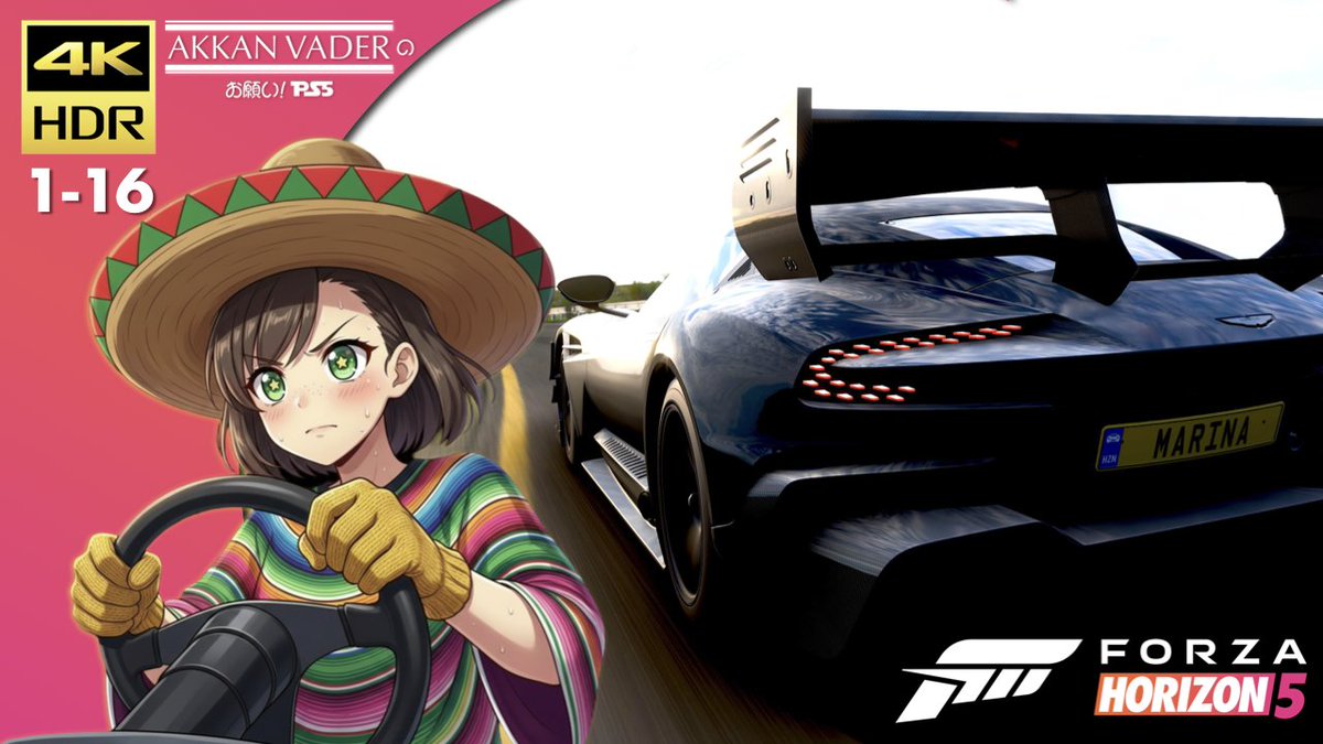 Akkan_Vader's tweet photo. 「お願い! PS5」フォルツァ ホライゾン 5 / Forza Horizon 5【1-16】4K HDR 60fps 

https://t.co/YNmnnBTlWk 

#PSShare #ForzaHorizon5JP #FH5JP #ForzaHorizon5 #FH5 https://t.co/OJE8sLuOOd