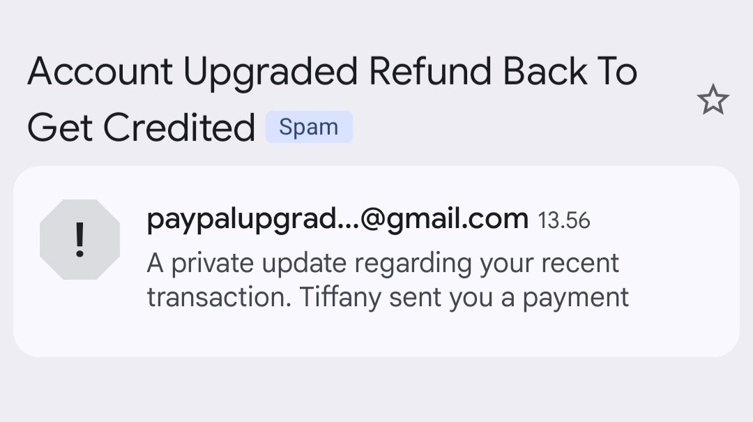 naelwards's tweet photo. 🚨 GUYS HATI-HATI SCAMMER BUYER CORTIS @CruzCarterwx4i 

Dia pura² jadi orang luar, terus ngirim fake email PayPal dari email dan minta aku refund uang sebesar $228. Padahal semuanya FAKE 😭

BANK: BNI
NAMA: Marudut Tampubolon
NO. REKENING: 2089012894

Kronologi lengkap dibawah https://t.co/E4ubSViozC