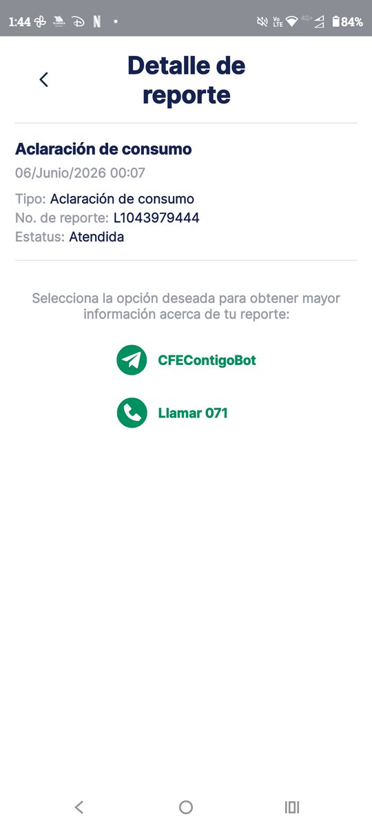 don0guau's tweet photo. @CFEmx  marcan como atendido y terminado y no dan respuesta de nada malditos rateros oh  en realidad atienden  hagan su trabajo rateros oh están coludidos con el gobierno https://t.co/ATgDruJOXy