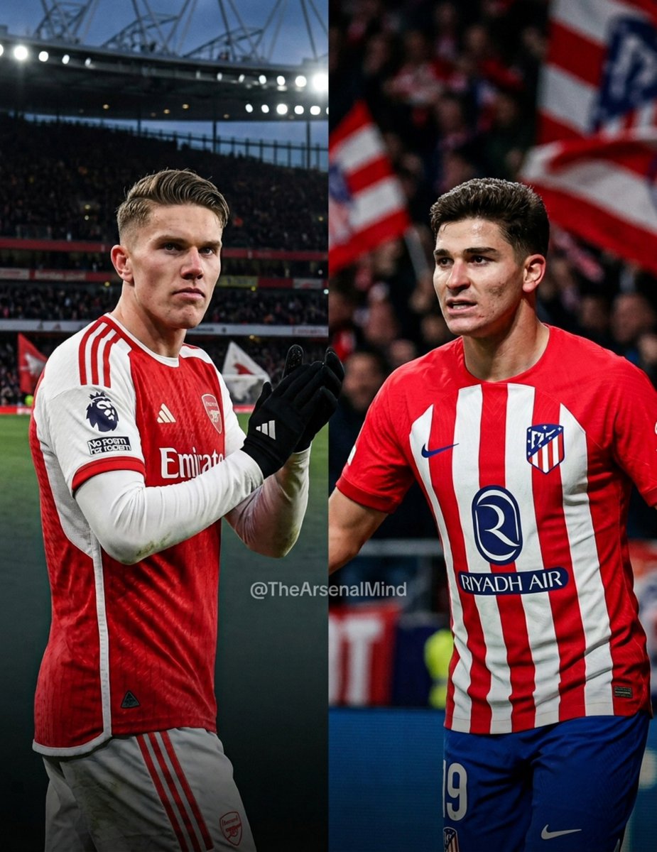 TheArsenalMind's tweet photo. Gyokeres to Atletico and Alvarez to Arsenal. Would you accept this swap deal? https://t.co/3d8LypDrdx