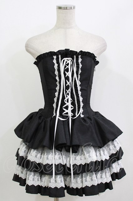 atelier pierrot コルセット　ワンピース　ミニブラック ATELIER PIERROT / ミニコルセットワンピース 28,600円(税込) ATELIER