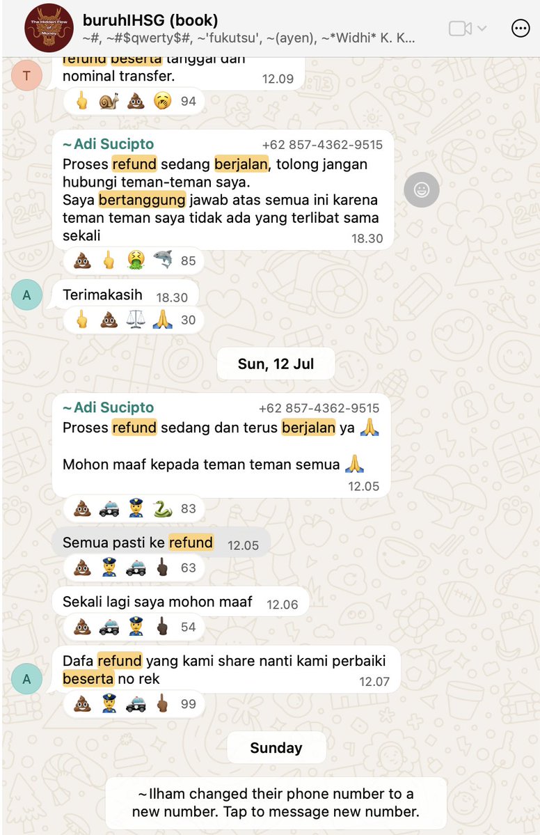 josesevann's tweet photo. proses refund berjalan kemana, grup udah mau 2 minggu ga diurus, minimal update🦈🦈 https://t.co/3mUIsZ0lnY