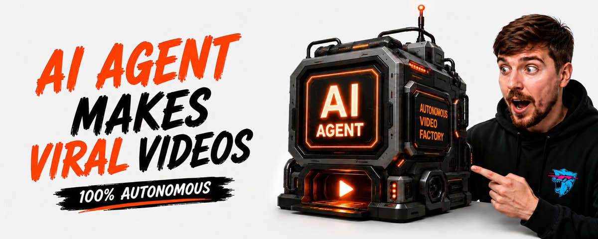 I Built an AI Agent That Makes Viral Videos