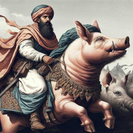ChillGuy5580's tweet photo. @EmreUlt02 @mrjeffu Do you seriously think I’m Muslim when I fucking love pork, drink alcohol like a fucking whale, and insult the shit outta the false prophet Muhammad?! HOW FUCKING IDIOTIC CAN YOU BE TO SAY I’M A FUCKING MUZZY?!?! QUIT PROJECTING YOUR BULLSHIT ONTO ME YA FUCKING MUZZY FRUITCAKE! https://t.co/BAhGe894x3