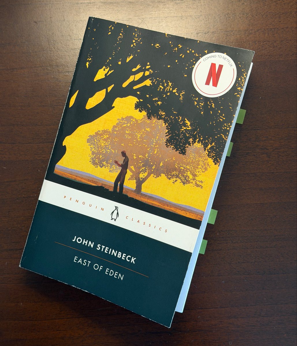 vousmeroses's tweet photo. Finished reading East of Eden today. https://t.co/ODYlXiwWks