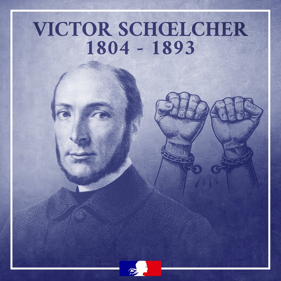 Image de Préfet des Ardennes - #DevoirdeMémoire | Ce 22 juillet, rendons hommage à Victor Schœlcher, l'un des artisans du décret d