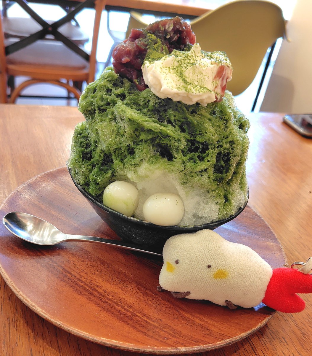 manyosaru's tweet photo. 今年初のかき氷🍧
美味しかった(^q^) https://t.co/8gzlYaWp5q