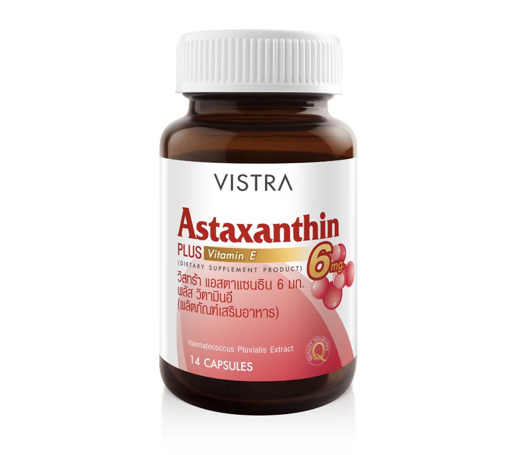 345kids's tweet photo. astaxanthin เป็นสารต้านอนุมูลอิสระที่ดีต่อร่างกายมาก ช่วยชะลอวัย ลดความเสื่อมของเซลล์ผิว ถ้าอยากได้เรื่องผิวพรรณด้วยแนะนำให้ทานแบรนด์ที่ใส่ pycnogenol มาด้วยนะคะ ผลเสียน้อยมากหากทานวันละ 4-12mg แต่ไม่ควรทานคู่กับยาลดความดัน ลดน้ำตาล ลดไขมัน และละลายลิ่มเลือดเพราะอาจทำปฏิกิริยากับยาค่ะ

nectapharma — https://t.co/8Y98q26K4e
vistra — https://t.co/CxcYa8YU6d