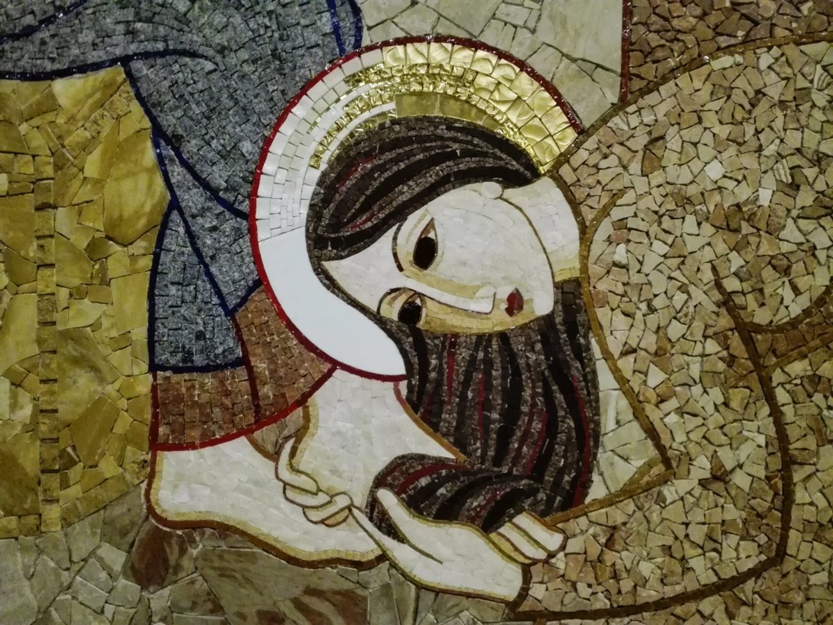 Catholic_Priest's tweet photo. "If you have the courage to imitate Mary Magdalene in her sins, have the courage to imitate her penance!" - #SaintPioofPietrelcina
📷 Il Mosaico de Santa María Magdalena, Pietrelcina, Benevento, Italia / Cristian Gutiérrez, LC / #Cathopic. #Catholic_Priest #CatholicPriestMedia https://t.co/L4cP9vGeUA