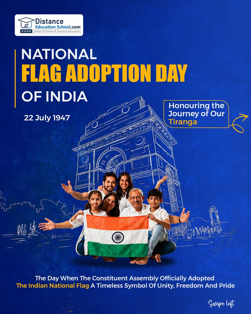 distanceeduschl's tweet photo. National Flag Adoption Day.

@distanceeduschl 

#FlagAdoptionDay #Valsad #OmegaStockRadar #ModiGovt #HappyBirthdayDevaBhau #RaktDanSevaYadnya https://t.co/1t3nkXhJQM