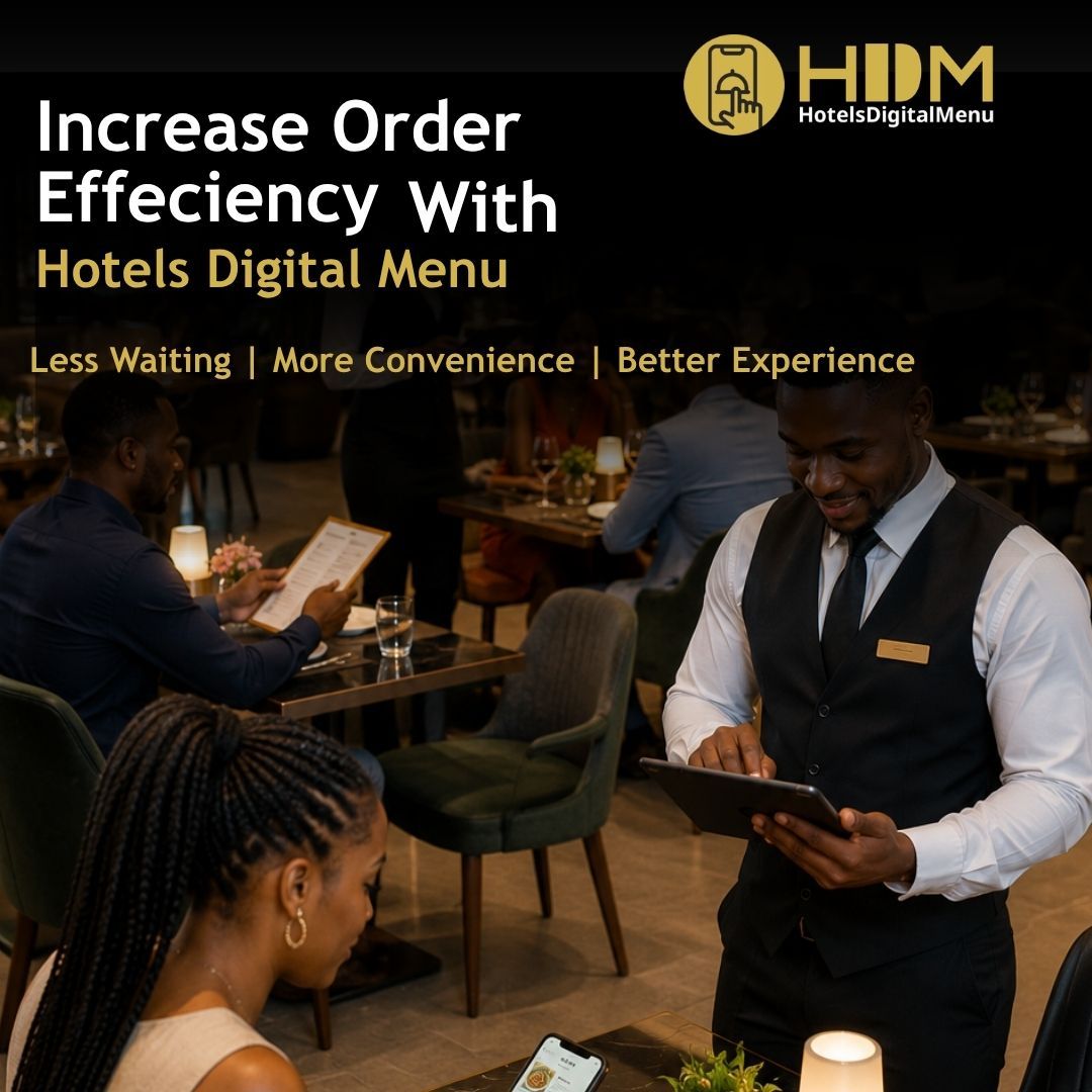 hotels_digitalM's tweet photo. Speed up service and raise guest satisfaction with Hotels Digital Menu. Guests can easily browse your offerings, cutting wait times and letting your team process orders more efficiently. More convenience. Faster service. Happier guests. #HotelsDigitalMenu #GuestExperience https://t.co/6R3st3qsNQ