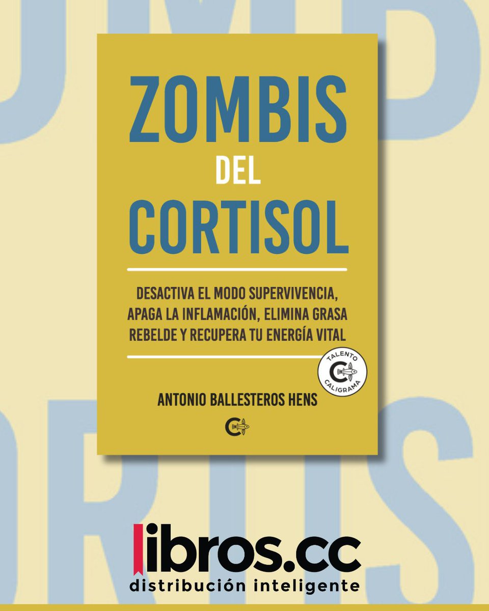 Libros_CC's tweet photo. ¿Y si el cansancio que consideras normal fuera, en realidad, la señal de que tu cuerpo está en modo supervivencia?

Recibe 'Zombis del cortisol' ya en casa:

#libroscc #editorialcaligrama #salud #estres #antonioballesteros https://t.co/icj3UkW86c
