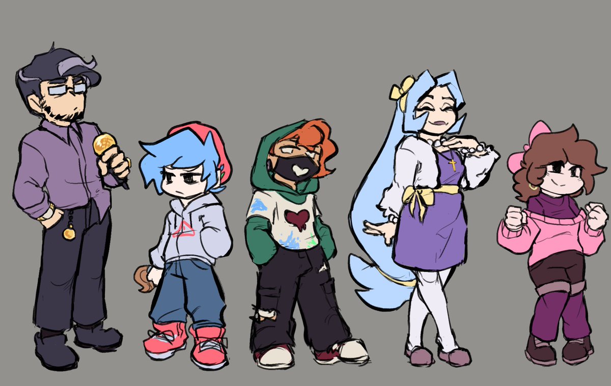 FNFSoftPainted's tweet photo. ( Repost Because the picture deleted)

Presenting:

OFFICIAL CHARACTER REFS FOR REPAINTED!!
(Note: Wave 1)
Made by: @project_ch1mera

🫟🎨

#SoftREPAINTED https://t.co/dRd0wjY5ul
