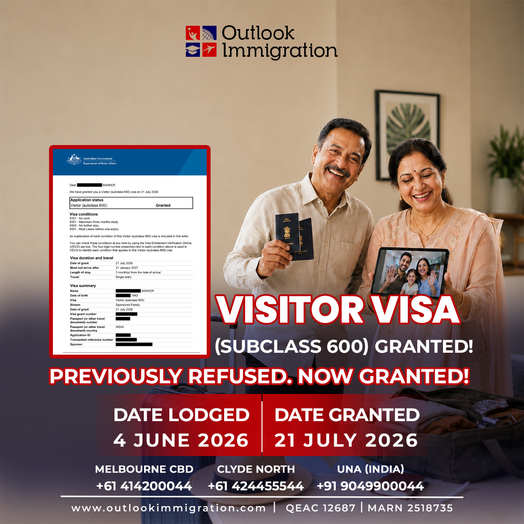 OutlookImmi's tweet photo. ❤️ Family Reunited with Another Visitor Visa Success! 🇦🇺
#VisitorVisa #VisitorVisaAustralia #Subclass600 #VisaSuccess #PreviouslyRefused #VisaGranted #ParentVisitorVisa #FamilyReunion #AustraliaVisitorVisa #AustraliaImmigration #MigrationAgentAustralia #RegisteredMigrationAgent https://t.co/ALEXoQvFVt