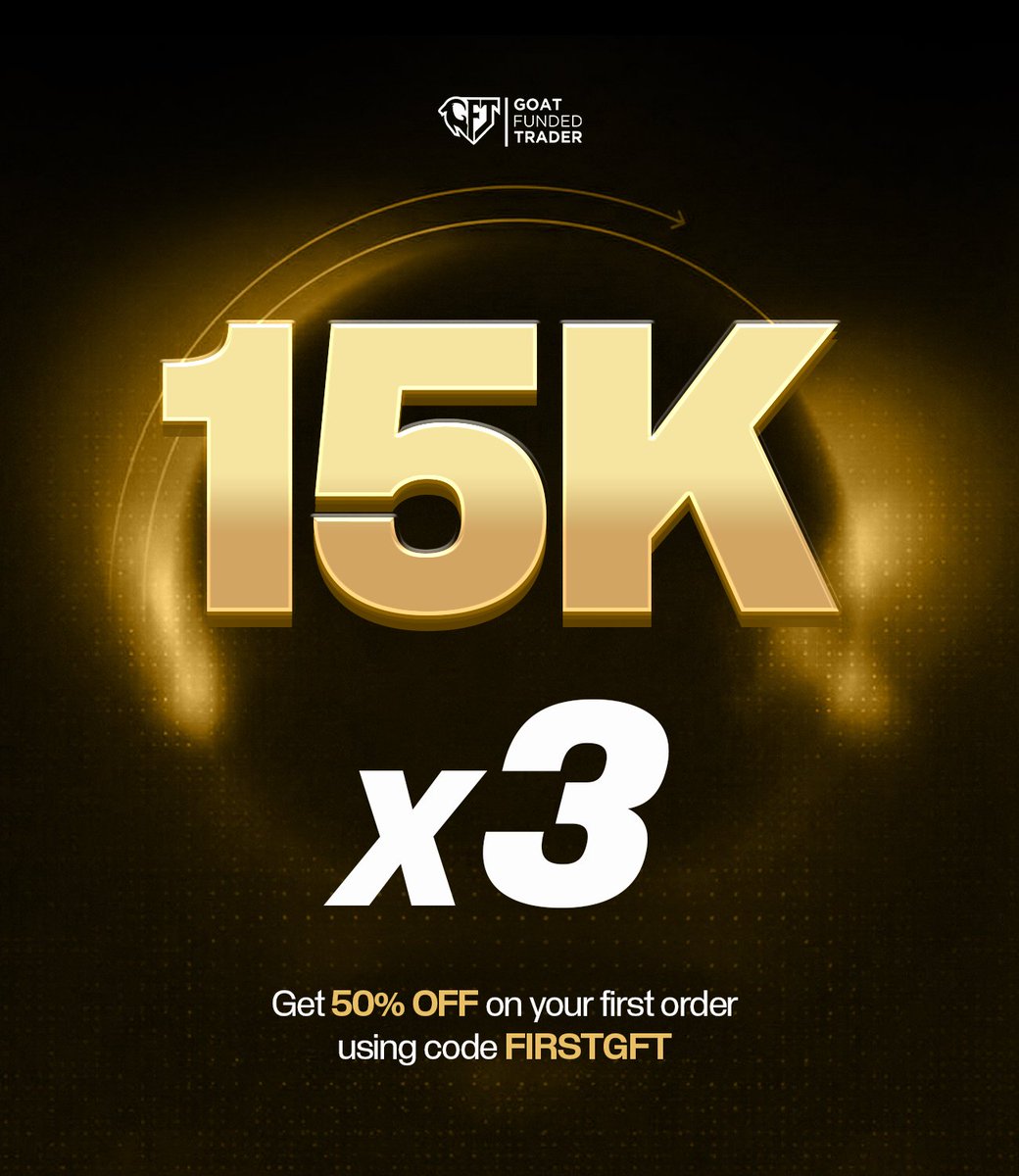 AlgoFx_Pro's tweet photo. 📢GIVEAWAY ALERT🔔
1. Must sign up: https://t.co/C2rxCFCrOr
2. Follow @GoatFunded, @AlgoFx_Pro and @ndtforex
3. Like &amp; Retweet
4. Tag 2 Friends
5. Go, Watch, and Comment: https://t.co/PfVkGtgC3A
✅Winners in 5 Days

NB: All the steps are mandatory. https://t.co/VXo1yX2tTr