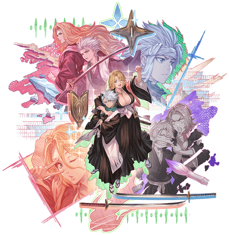Granblue_GW's tweet photo. 日番谷冬獅郎＆松本乱菊の解放イラスト

#グラブル https://t.co/y892rfEZk0
