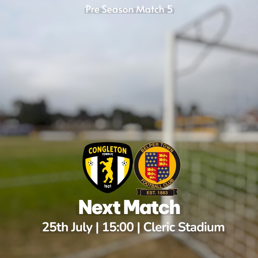 Congleton Town FC tweet media