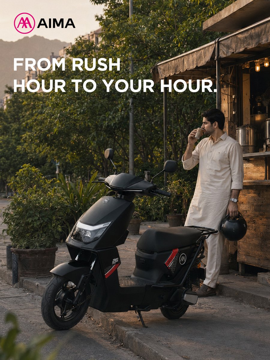 AIMAglobal's tweet photo. Self-care can be a quiet chai break, a brighter morning ride, time with a friend, a new view—or the scenic way home. Across Pakistan, Sri Lanka, Brazil and the U.S., make the ride part of your reset. 
#AIMAGlobal #SelfCareDay https://t.co/jboUjZ496w