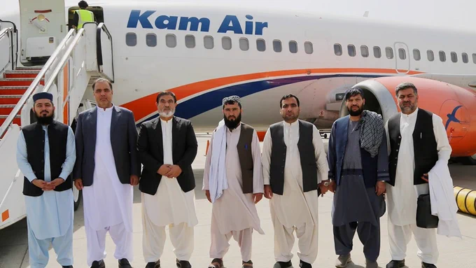 Afghan business delegation travels to Uzbekistan to expand trade.