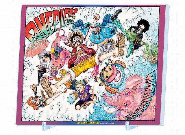 予約受付開始】 原画商品 『ONE PIECE』箔入りアクリルアート －連載29