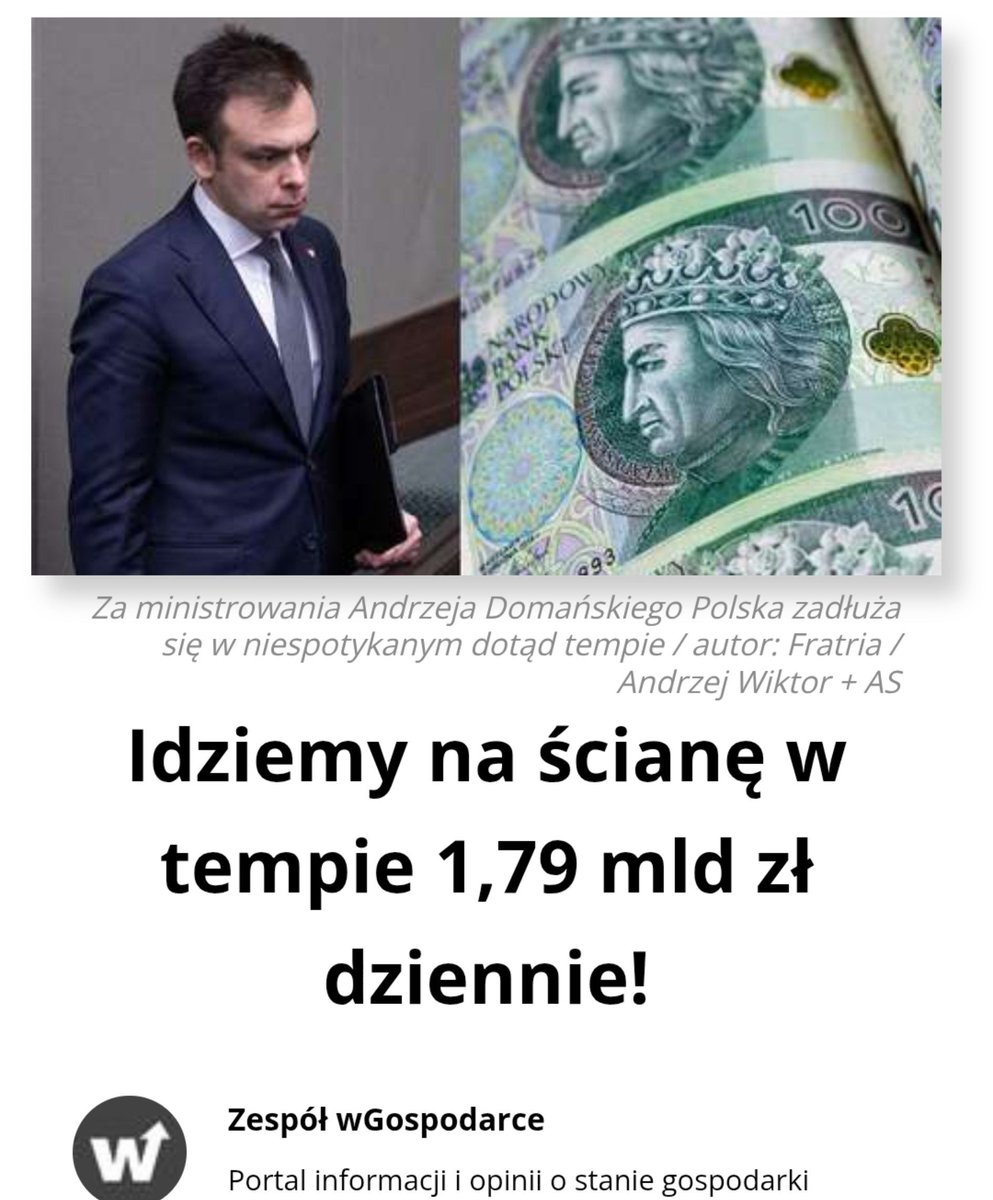 Marek_Kuna_'s tweet photo. ‼️MAMY TO‼️🙆‍♂️

Widzę, że podwyżka ceny piwa o 10 groszy zrobiłaby więcej zamieszania niż to, że każdemu Polakowi rząd Tuska robi dług w wysokości 47 zł DZIENNIE‼️

Rocznie to już 17 000 zł długu na osobę‼️

Uśmiechnijcie się brygada‼️
Co tacy smutni jesteście⁉️

JPRDL...🙈 https://t.co/Wr0iTMKTCZ