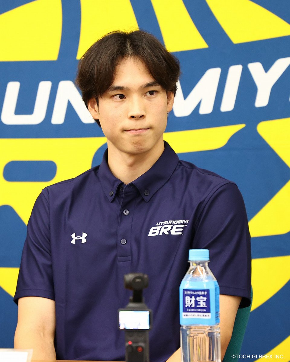 utsunomiyabrex's tweet photo. 【メディア情報】
#24 荒川選手の入団会見の様子が、本日放送のNHK宇都宮「とちぎ630」(18:30～19:00)にて放送される予定です。
ぜひ、ご覧ください。

@nhk_utsunomiya
#荒川颯 #BREX https://t.co/PrwhE2npj6