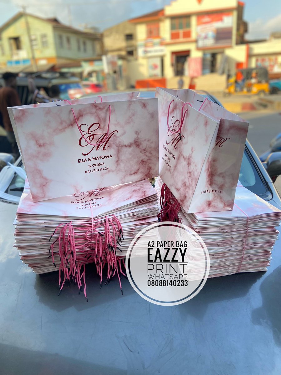 MayorEazzy1's tweet photo. All your printing needs in one place. We make quality prints at affordable prices.
From. BUSINESS CARD, FLYERS,NYLON, PAPER BAG,JOTTER,FRAMES,BRANDED SHIRT etc.
Location: Ibadan
We deliver nationwide 
Distance is not a barrier ✌️ https://t.co/l0dR8pIRCJ