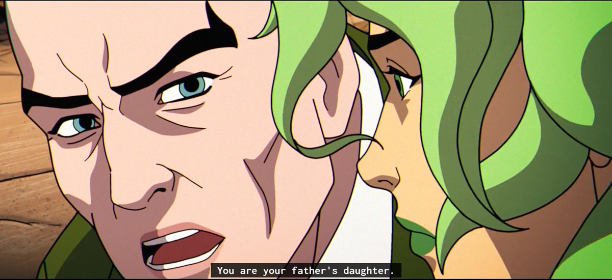 hunterinpink's tweet photo. #xmen97 #xspoilers
-
-
lorna finally understands her father and who he really was because charles showed it to her i think this episode was so beautiful 😭 she had a whole arc today. “lorna, you are your father’s daughter” and proceeds to show her the good in magnus. i am sobbing https://t.co/h9N7jcpZAo