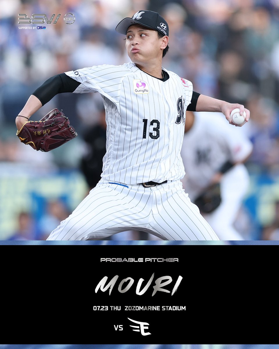 千葉ロッテ　BSW2026 Oサイズ 毛利海大
