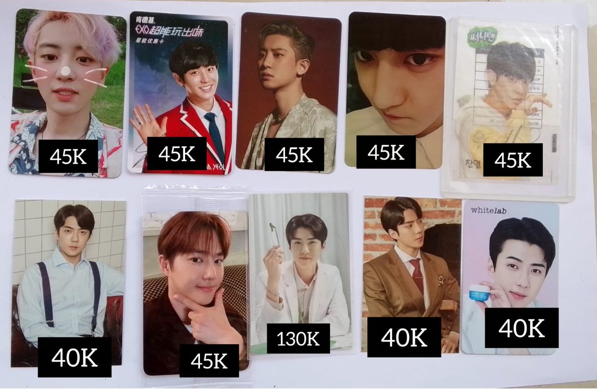youyellowin's tweet photo. For serious buyers only. Will be shipped today

Exo 엑소 포토카드 포카 
Lay Xiumin Suho Chen Baekhyun Chanyeol kyungsoo Sehun kai
레이 시우민 수호 첸 백현 찬열 경수 세훈 카이 wan to sell 

Indonesia 📍 https://t.co/YJCQhwOkVL