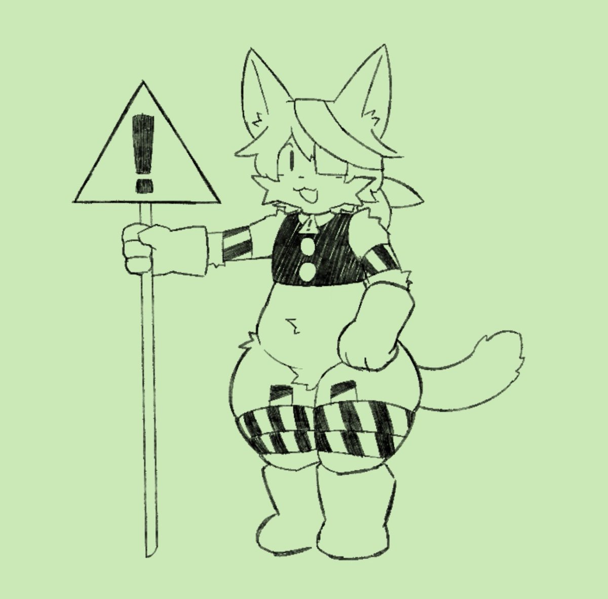 ItaSomes63's tweet photo. Nyan Tento is on break, so I’m covering up for him :3
#furryart #furryoc #furry https://t.co/E46RfkabsS