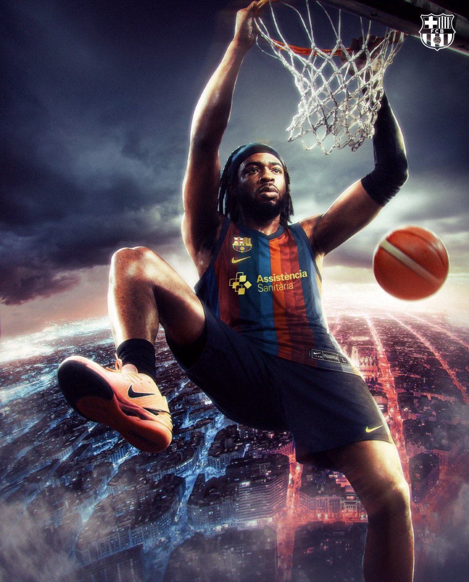 Spurs_France_'s tweet photo. OFFICIEL : Stanley Umude signe un contrat de deux ans avec Barcelone ✍️

📸 @FCBbasket https://t.co/89FUDzDcar
