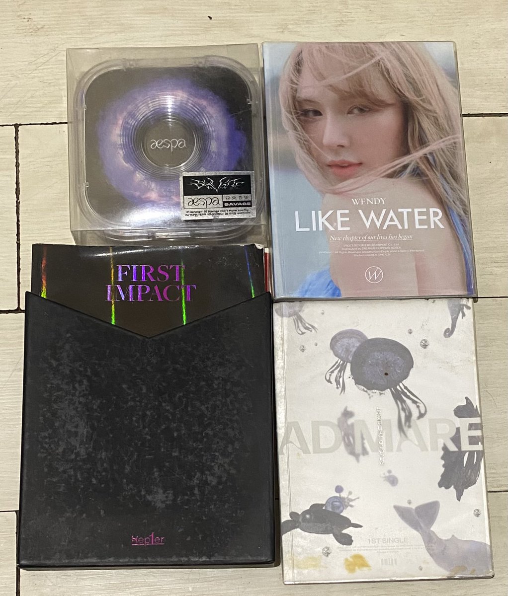 sakuromi_'s tweet photo. — wts lfb ph - qs sale࿐ྂ

𓂋 random album - 80 ea 

╰  take all for 280 (with free merch) 

 ༘⋆ mop: payo
 ༘⋆ mod: sdd, jnt
 ༘⋆ loc: taguig

t. aespa savage red velvet wendy like water nmixx ad mare kep1er first impact https://t.co/KxCUvxIuhx