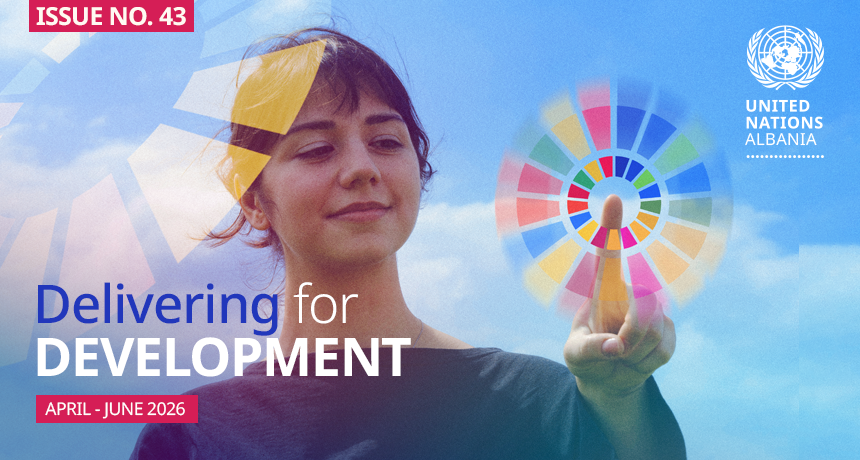 UN_Albania's tweet photo. 📢We are pleased to share the latest edition of @UN_Albania #Delivering4Development newsletter, featuring key results from Q2 2026—from the new 🇦🇱🇺🇳Albania–UN Cooperation Framework 2027–2031 to progress on governance, climate action, gender equality, youth employment and human rights.
📖 Read the newsletter here: https://t.co/jdxiGfPVBS
#UNAlbania #SDGs #Partnerships
@MacdonaldIngrid @UN_SDG @gwi_son @albana_kociu @SASPACALBANIA @UNDPAlbania @albania_unicef @UNFPAAlbania @IOMALBANIA @albania_unicef @FAOAlbania @WHOAlbania
