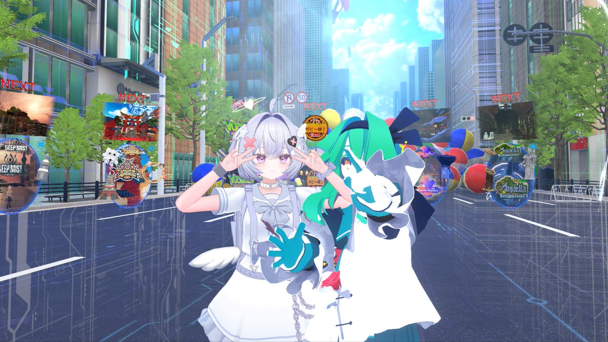 Fina_Neko_ID's tweet photo. 昨日はありがとう@okakamoca
(⁠ ⁠╹⁠▽⁠╹⁠ ⁠)✨

#Vket2026Summer #VKet #VRChat https://t.co/wjGR4y0Z0U