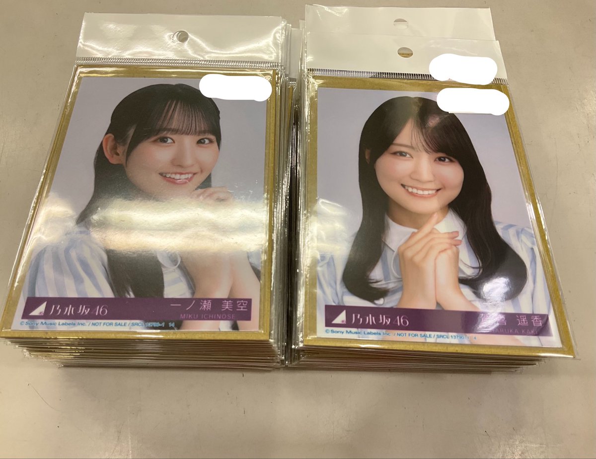乃木坂ちゃん 是非に及ばず 封入生写真 バラが沢山入荷しましたよ〜‼️