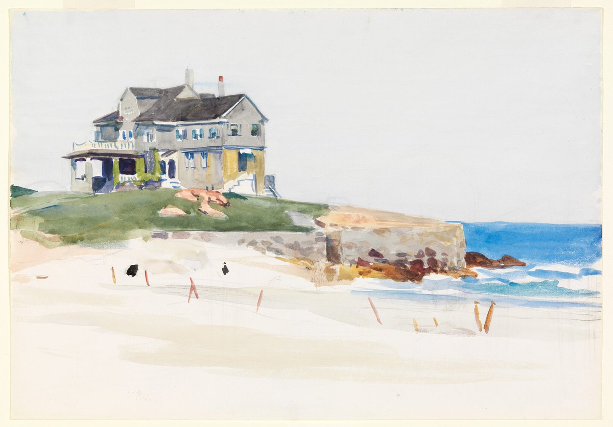 hipst_eria's tweet photo. Edward Hopper siempre celebraba su cumpleaños en la playa.

(El genial pintor nació tal día como hoy de 1882 en NY) https://t.co/gzRQ9h7BOt