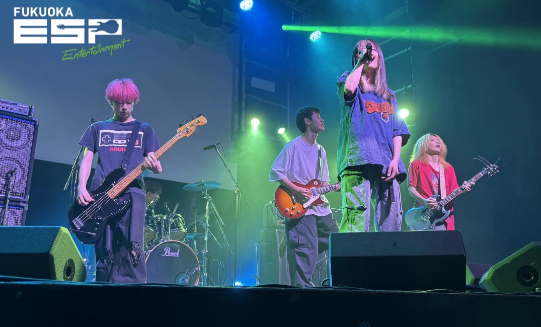 ESPfukuoka's tweet photo. ✨🍉#LIVEWEEK Day3🍉✨
3日目終了🎸ありがとうございました🍀
明日は16:00開場です‼️
どうぞお楽しみに🔥

＃ESPエンタテインメント https://t.co/YR78gkr0lJ