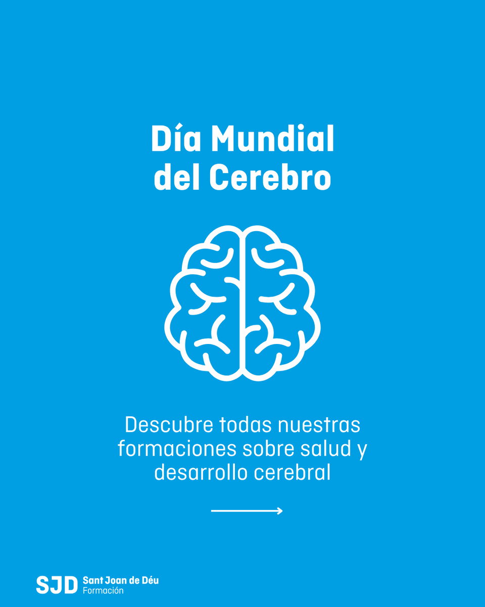 SJDFormacion's tweet photo. 🧠 En el #DíaMundialDelCerebro, ponemos en valor la formación continua para seguir avanzando en salud y desarrollo cerebral.

Descubre nuestras formaciones en neurología y neurodesarrollo en neonatología y pediatría: https://t.co/UjtkEmOofT https://t.co/d3EtQxoRJn