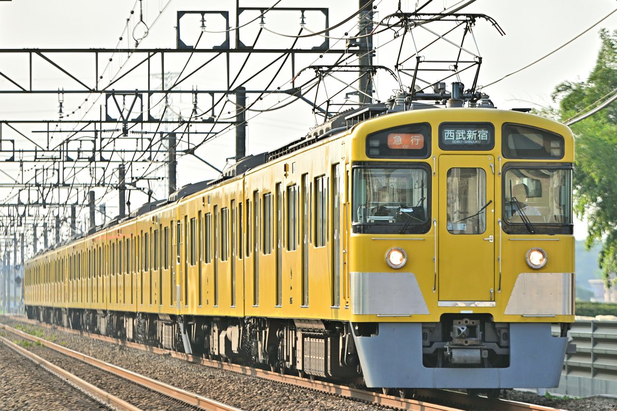 gou353's tweet photo. 最近2+4+4が代走するの多いな。10コテなんか入場中？
2026.7.22  2808レ  南入曽(信)～新所沢  2465F+2531F+2523F https://t.co/Fbup9AJuRC