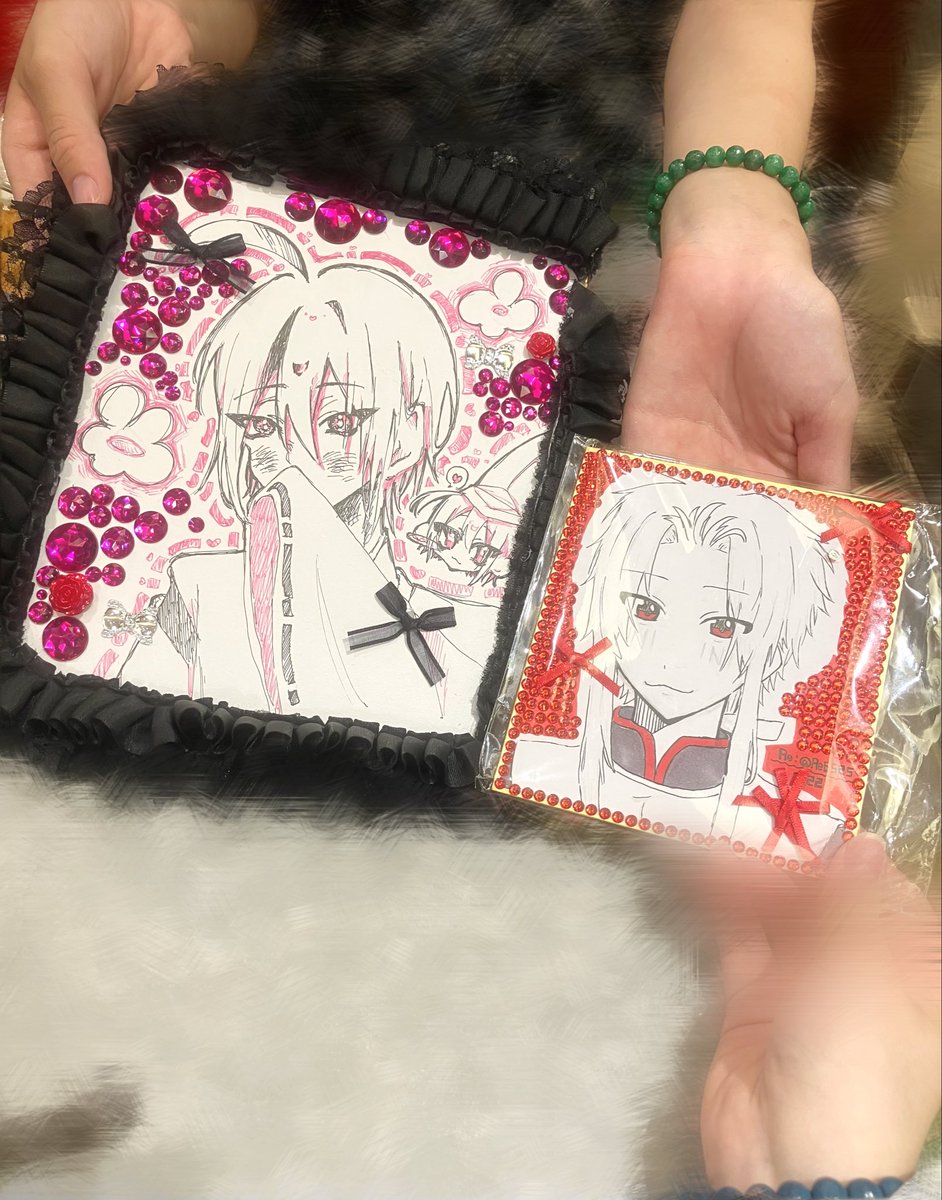 Re6525's tweet photo. @yzahyo_ と色紙交換した❣️❣️ https://t.co/hMPRb3KnER