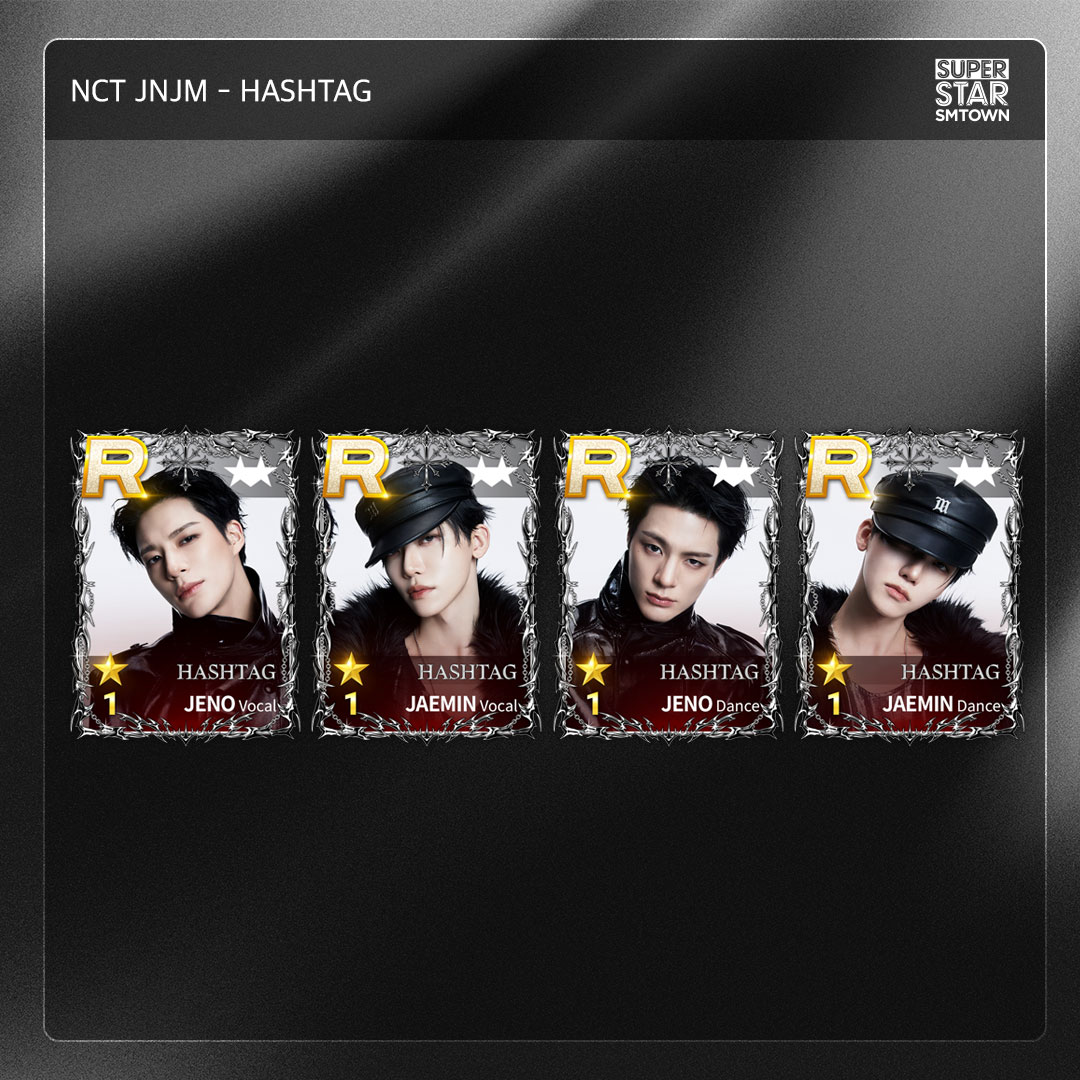 SuperStarSM_twt's tweet photo. [🎹] NCT JNJM - HASHTAG

SONG &amp; PACKAGE &amp; MISSION UPDATE!

J this J that HASHTAG TAG
날 위한 HASHTAG 걸어줄래

제노재민의 무한한 매력을
지금 바로 슈스엠에서 만나보세요🫶🏻

🎮 https://t.co/zaEzJOtiR1

#SUPERSTARSMTOWN #SSM
#슈퍼스타에스엠타운 #슈스엠
#NCTJNJM #엔시티제노재민 https://t.co/oBUXIcPgof