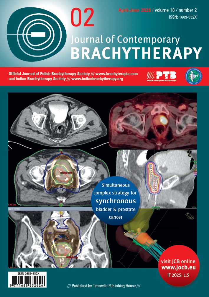 AdamChiche's tweet photo. Our #jocb website was refreshed lately 💫
https://t.co/52rmnhYnsg
Our IF for 2025 also improved ⭐️🩵💙🩵⭐️
Local #prostatecancer #recurrence after #prostatectomy and #EBRT? #MRI-guided #salvage #HDR #brachytherapy is around the corner:
https://t.co/60vO0KwJWw https://t.co/tvIHjDhfUf