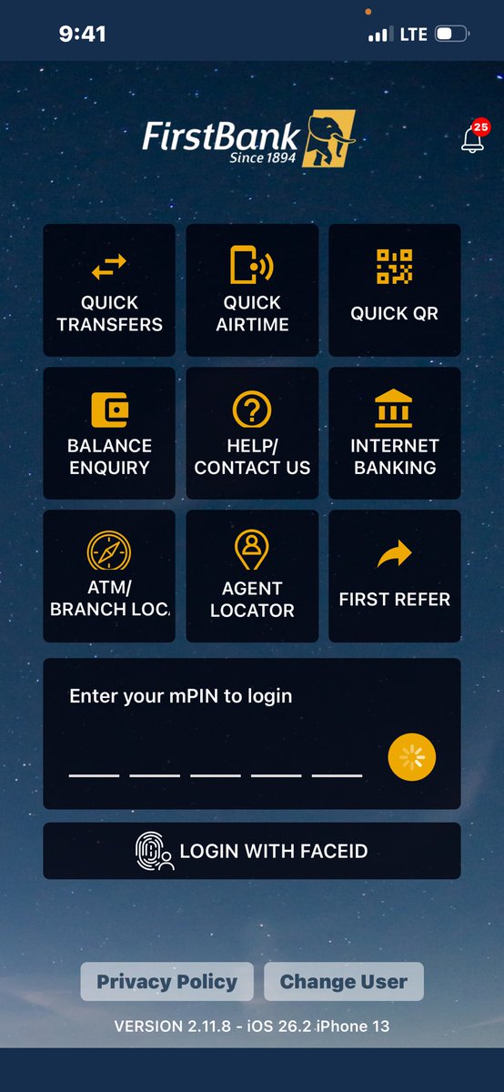 Official_Jboy7's tweet photo. @FirstBankngr  this bank is worst than anything, since 3days app has been misbehaving yet no response. Just rotating, @TonyOElumelu @cenbank and @icpcnigeria investigate this bank, I am going to close it i swear https://t.co/iNAUsvqoI1